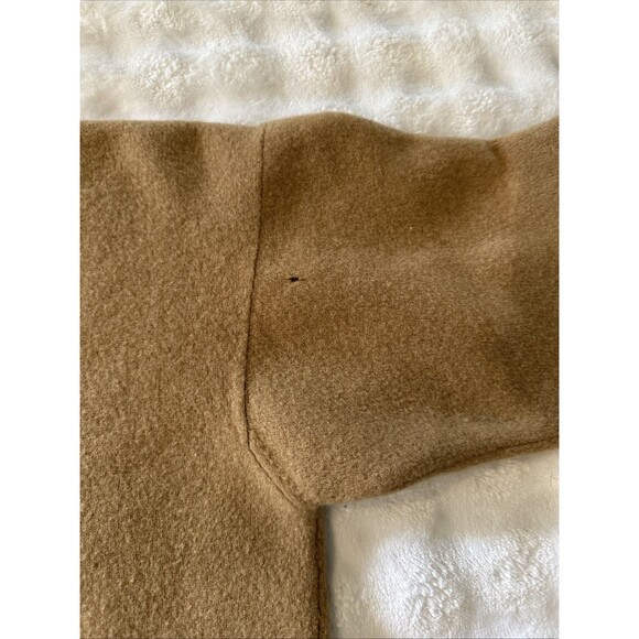Burberrys Vintage Beige Women’s Size Medium 8-10 Lambs wool Sweater Brown Warm - Picture 6 of 16